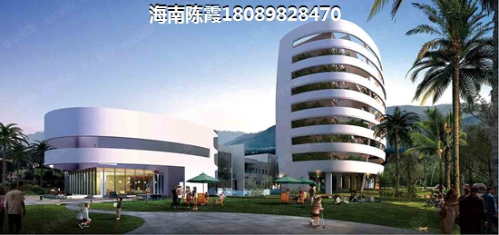 海口外滩中心实景图